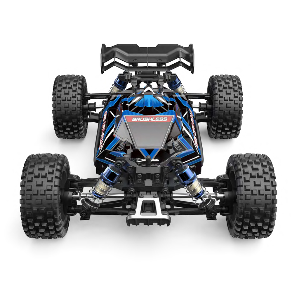 MJX Hyper Go 16207 1/16 auto telecomandate senza spazzole 4WD 62 km/H fuoristrada elettrico Truggy Hobby Buggy 4 x4 Monster RC Truck RTR