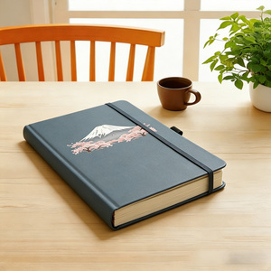 <span class=keywords><strong>Carnet</strong></span> de croquis/agenda personnalisé avec logo <span class=keywords><strong>Mont</strong></span> Fuji Japon, cadeau pour étudiant, papier épais ligné - Product Image 5