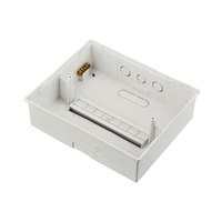 Ventes directes usine – Boîtier de distribution électrique blanc 6 voies en plastique ABS, protection IP40, certifié CE, pour unité de consommation et distribution MCB