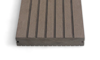 Plancher de terrasse en bois composite WPC extrudé anti-UV écologique Revêtement de sol extérieur durable