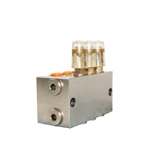 จําหน่ายจาระบีบล็อกการกระจายน้ํามันหล่อลื่นแบบ Dual-line และผู้จัดจําหน่ายน้ํามันหล่อลื่นไฮดรอลิกสําหรับระบบหล่อลื่นแบบ Dual Line - Product Image 3