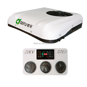 เครื่องปรับอากาศ DEFU รุ่นใหม่ 12V/24V แบบติดตั้งบนหลังคา พร้อมคอมเพรสเซอร์แบบ Scroll ขนาด 7500-9000 BTU สำหรับรถบรรทุก/รถบ้าน/รถแทรกเตอร์/ระบบจอดรถ - Product Image 1