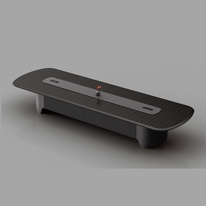 Contemporary Office Furniture Set Simple Rectangular Executive Office Meeting <b>Table</b> Long Conference <b>Table</b> - Product Image 6