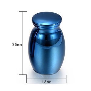 Mini Boom Patroon Crematie Urn Voor Menselijk Urnen Drop Verzending Zwart In Liefde Geheugen Poot Aandenken Urn Gedenkteken Pet Menselijk 16*25 Mm - Product Image 5