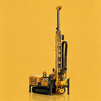 Machine de forage compacte entièrement hydraulique pour la détection des affections des fondations et l'exploration des espaces souterrains