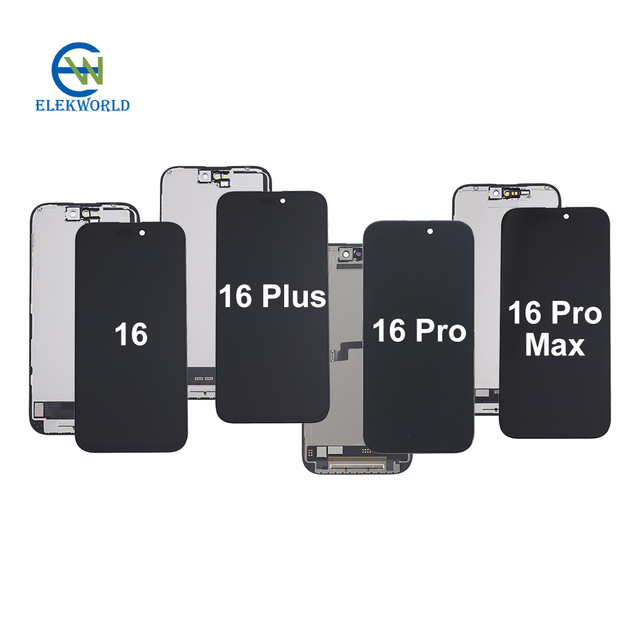 Best Quality Original OLED Screen for iPhone 16 16 Plus 16 Pro 16 Pro Max Lcd Display LCD Touch Screen Amoled Oled Pantallas