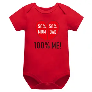 Nhà Máy Ngắn Tay Áo Tùy Chỉnh Số Lượng Lớn Màu Onesie Bé Trống Quần Áo Trẻ Em Rompers 100% Cotton Tùy Chỉnh In Bé Romper