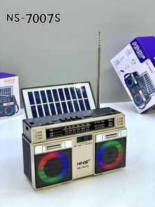 <span class=keywords><strong>Radio</strong></span> Portatile a Energia Solare NS-7007S con USB, TF, AM, FM, SW3, <span class=keywords><strong>Design</strong></span> <span class=keywords><strong>Vintage</strong></span>, Ricaricabile e Pronta per la Spedizione - Product Image 5