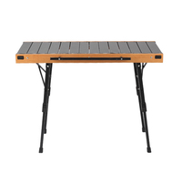Table de camping IGT pliable en aluminium moderne, détachable, réglable en hauteur, ultralégère, personnalisable, avec sac de rangement – Vente en gros