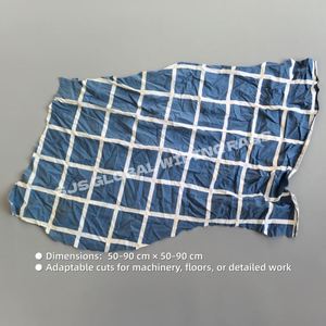 Bolsa de Trapos de Algodón Reciclado para Uso Industrial, Trapos de Lona de Colores Variados, Trapos de Limpieza a Granel - Product Image 3