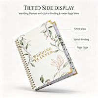 A3 A4 A5 A6 A7 MINI Spiralgebundener Planer Notizbuch mit Individuellem Cover und Logo Schreibtagebuch Druck Hochzeitsplaner-Dienste