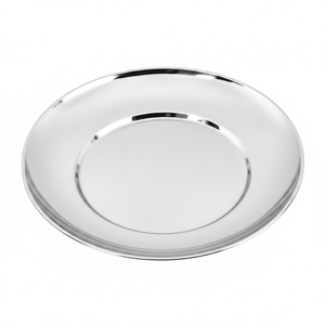 Vassoio Portaoggetti in Acciaio da 20 cm, Decorazione e Accessorio da Tavola Senza Scatola - Product Image 2