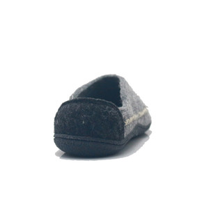 Classic Men Casual Shoes Comfy Grey Indoor Outdoor Wool <strong>Felt</strong> <strong>Slippers</strong> Custom Logo - Product Image 5