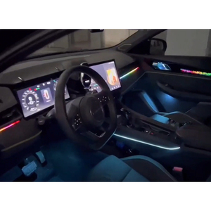Éclairage d'ambiance LED de précision pour voiture, bande de fibres optiques acryliques Symphony pour amélioration intérieure Lynk & Co 03 2023-2026 - Product Image 4