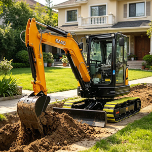 Envío Gratis, Mini Excavadora de 5, 8, 15 y 20 Toneladas con Motor EPA, Sistema Hidráulico Real, para Granja, en Venta - Product Image 2