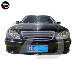 Kit de Carrocería de Alto Ajuste Estilo S65 S55, Parachoques Delantero, Parachoques Trasero, Faldones Laterales para <span class=keywords><strong>Mercedes</strong></span> <span class=keywords><strong>Clase</strong></span> <span class=keywords><strong>S</strong></span> <span class=keywords><strong>W220</strong></span> S430 S500 S350 Modelo LCI - Product Image 2