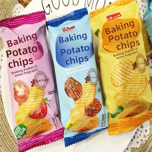 Ma Dajie <span class=keywords><strong>Chips</strong></span> de pommes de terre soufflées Flocon de neige Saveur originale douce, Saveur <span class=keywords><strong>barbecue</strong></span>, Saveur tomate champêtre, Snack 500g en vrac 270 - Product Image 1