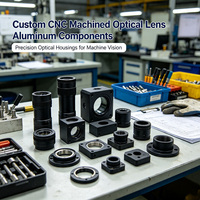 Composants de Cylindre Optique en Aluminium Usiné CNC OEM pour Systèmes de Vision Industrielle et d'Imagerie Médicale – Direct Usine