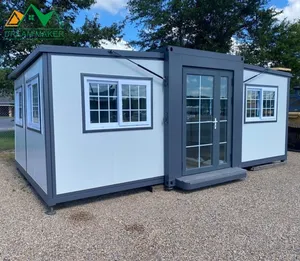 Hot Sale Portable Living Container Prefab Houses Detachable Storehouse Prefab 40Ft Container House Home Usa Hotel Suppliers