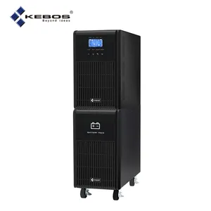 Kebod GH11 Pro- 6K(L) Technologie DSP Écran LCD Temps de conversion zéro Onde sinusoïdale pure 6000va 4800w Tour en ligne 6kva ups