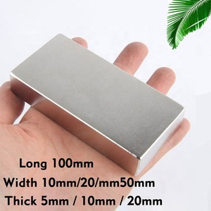 N52 khối nam châm Neodymium siêu mạnh Niken tráng 1mm dung sai sử dụng công nghiệp mô hình N48 loại composite vĩnh viễn NdFeB - Product Image 5