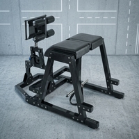 Chaise romaine GHD pliable multifonctionnelle pour hyperextension lombaire, banc à charges, entraîneur de force pour usage domestique sécurisé