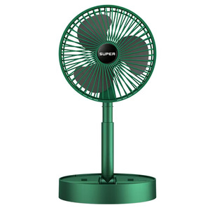 Mini Electric Fan With Extendable Stand Rechargeable Battery <b>Foldable</b> Portable <b>Desk</b> Fan For Dormitory Use DC Motor USB Power - Product Image 5