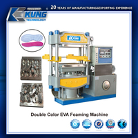 Machine à mousse eva Double couleur, appareil de fabrication de chaussures,