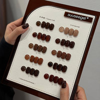 SUUSEEGEL 2026 Nouvelle Collection de Gels à Ongles Marron 10 Couleurs – Gel UV de Haute Qualité, Tendance et Non Toxique pour Salons de Manucure – Vente en Gros ODM/OEM