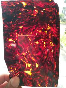 Nhà Máy Cung Cấp Trực Tiếp Tấm Nhựa Họa Tiết Vỏ Sò 1.5MM Tấm Bảo Vệ Mặt Đàn Guitar, Miếng Gảy Đàn Guitar Tấm Xenlulo - Product Image 3