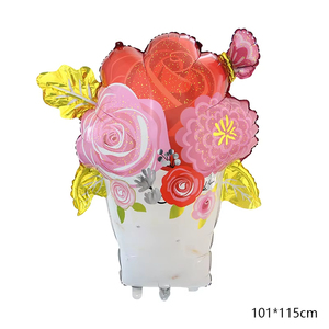 2025 nuevo estilo <span class=keywords><strong>cesta</strong></span> de flores en forma de globos delantal trofeo para decoración de fiesta de graduación de Halloween PARA EL Feliz Día de la madre - Product Image 5