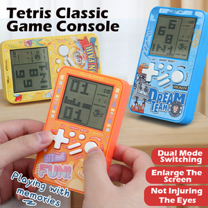 Console di <span class=keywords><strong>Gioco</strong></span> Portatile Disponibile in Diversi <span class=keywords><strong>Colori</strong></span>, <span class=keywords><strong>Gioco</strong></span> di Costruzioni con Schermo Grande, Giocattolo Educativo per Bambini, Regalo - Product Image 3