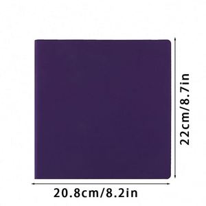 Lot mixte de carnets à couverture en cuir, reliés par couture, 100 feuilles, pour croquis, peinture et graffiti, intérieur vierge pur - Product Image 2