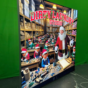 Алюминиевая ткань движущаяся картина Светодиодная панель световой короб для выставки и выставки рекламы прямоугольной формы - Product Image 2