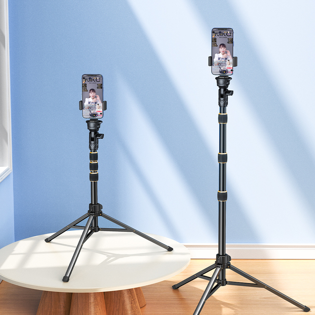 Jopree B18 New Arrivals Cell Phone Live Streaming Stand Mobile Smart Phone Tripod Floor Stand