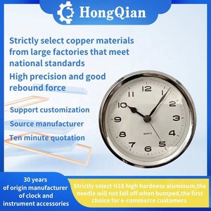 Hồng QIAN thiết kế hiện đại kim loại chuông dát với đồng hồ đầu vòng Phụ kiện đồng hồ cho đồ nội thất nhà - Product Image 2