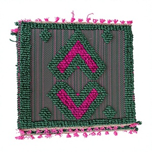 Tapis de porte en jute fait main, tapis d'entrée tissé, tapis de seuil tressé avec bords à franges pour la maison et l'hôtel - Product Image 2