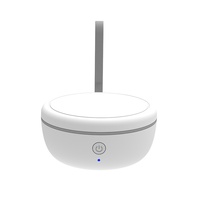 Boîte de rangement portable pour prothèses dentaires à piles avec stérilisateur UV et quatre lampes LED pour l'entretien des appareils de rétention – Fourniture OEM