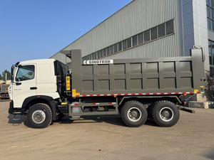Inviato in Africa contenitore di spedizione personalizzabile nuovissimo Sinotruck Howo T7S 371hp 6*4 ribaltabile ribaltabile - Product Image 6