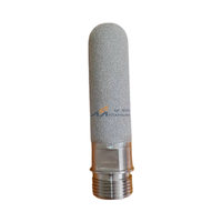 Diffuseur de gaz poreux en acier inoxydable 316 fritté pour filtration d'air 0.2 0.25 0.5 1 2 5 10 µm (Sparger)