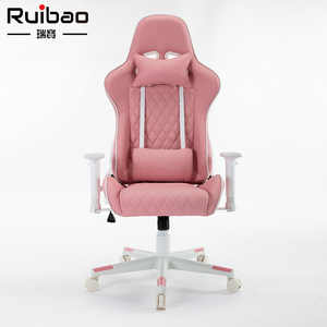 Uxury-<span class=keywords><strong>Silla</strong></span> de <span class=keywords><strong>gamer</strong></span> de alta calidad <span class=keywords><strong>para</strong></span> <span class=keywords><strong>niñas</strong></span>, accesorio ergonómico <span class=keywords><strong>para</strong></span> el cabello, color <span class=keywords><strong>rosa</strong></span> - Product Image 2