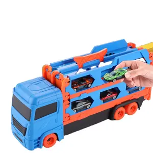 Двусторонняя инерционная Защитная ударопрочность и устойчивость к падению автомобиля, Противоударная модель для детей, игрушечная машинка для мальчиков