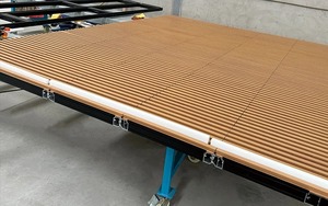 Chất Lượng Cao Biệt Thự Tự Động Cửa Nhà Để Xe Thông Minh Điều Khiển Bão Tác Động An Ninh Bên Ngoài Nhôm Cửa Nhà Để Xe - Product Image 5