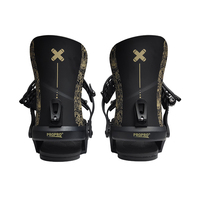 PROPRO Fixations de snowboard pour adultes All Mountain Produits de ski à boucle de sangle d'échelle traditionnelle à réglage rapide