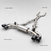 Système d'échappement Catback haute performance pour BMW M5 G90