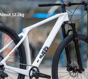 Bicicleta de Montaña de Fibra de Carbono con Eje de Barril, Frenos de Disco de Aceite, Horquilla de Aire y 13 Velocidades para Todoterreno - Product Image 1