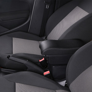 Vtear Bracciolo Anteriore per Renault <span class=keywords><strong>Sandero</strong></span> 2016-2018 in ABS, con Ricarica USB, Portabicchieri, Accessorio Modello - Product Image 6