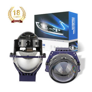 Siêu sáng laser bi LED ống kính máy chiếu H4 Laser ma trận H4 xe bi LED ống kính máy chiếu với ánh sáng laser mini ống kính đôi - Product Image 6