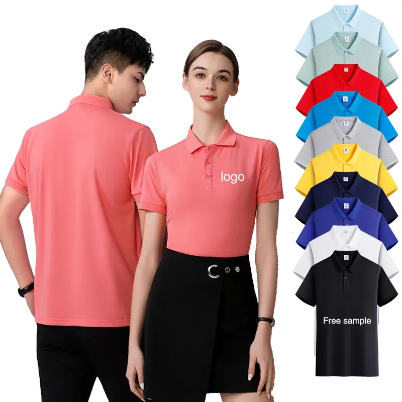 Produttori all'ingrosso magliette personalizzate magliette da golf da uomo stampate Polo ricamate magliette sportive per il tempo libero