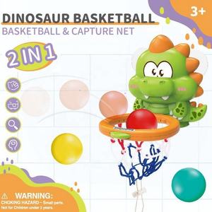 KSF Jouets <span class=keywords><strong>de</strong></span> basket-ball pour salle <span class=keywords><strong>de</strong></span> <span class=keywords><strong>bain</strong></span> pour enfants <span class=keywords><strong>de</strong></span> 3 à 6 ans Hauteur réglable Coordination œil-main Exercice Squeeze Caoutchouc personnalisé - Product Image 2